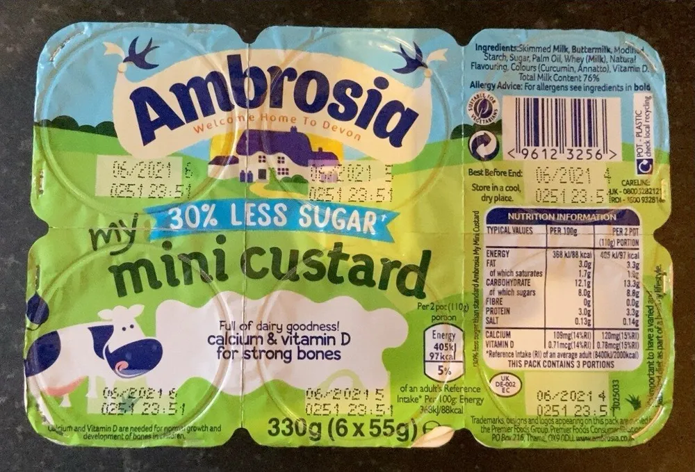 My mini custard