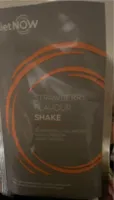 Strawberry flavour shake