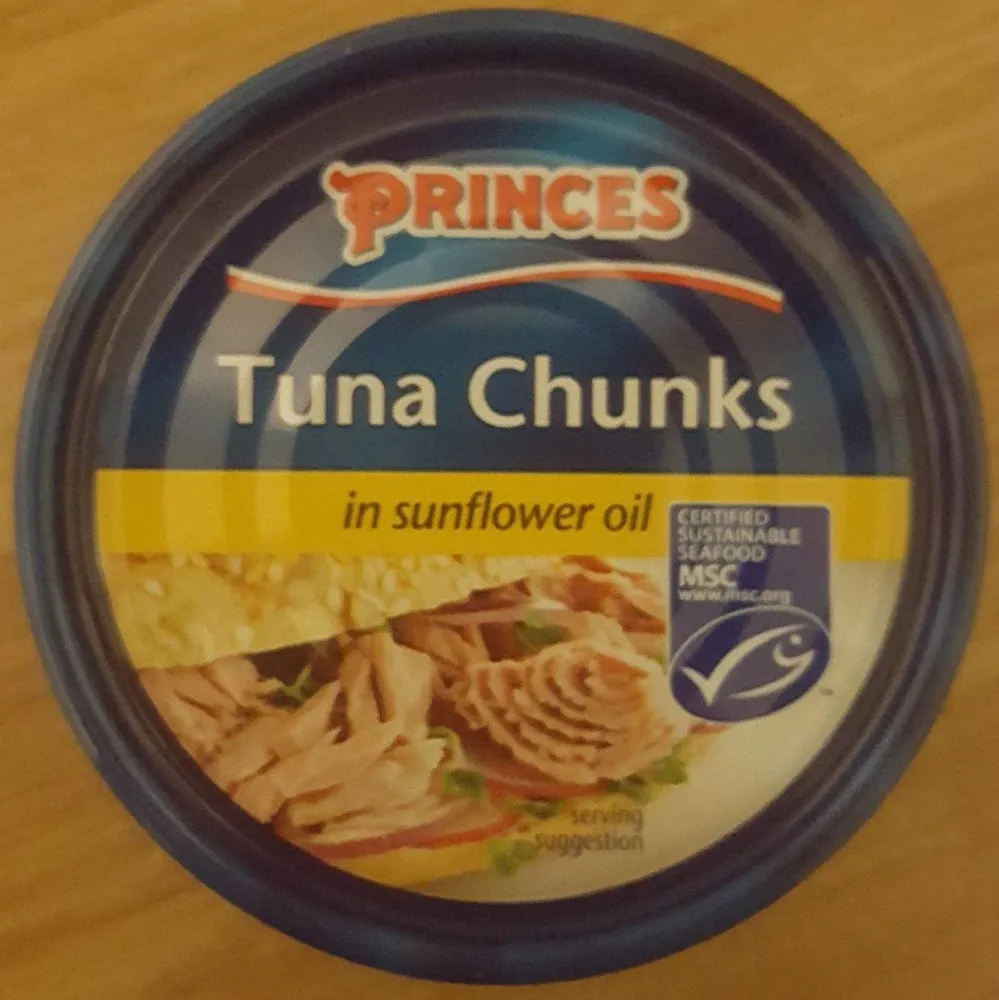 Princes Tuna Chunks In Sunflower Oil 160G (112G )