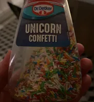 Dr Oetker unicorn confetti