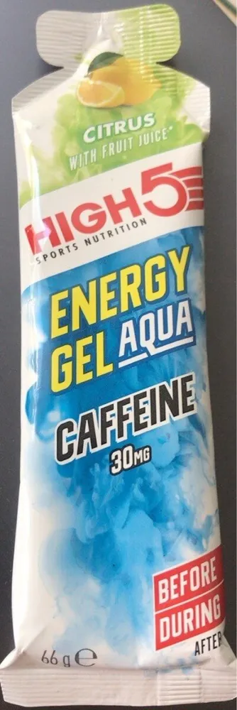 Energy gel Aqua