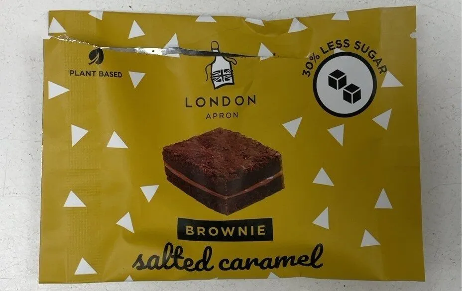 Salted caramel brownie