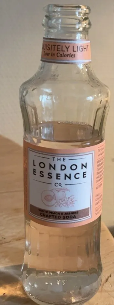 white peach & jasmine CRAFTED SODA