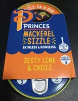 Mackerel sizzle zesty lime & chilli