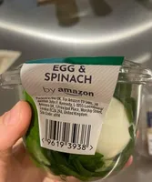 Egg & spinach