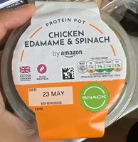Chicken Edamame & Spinach Protein Pot