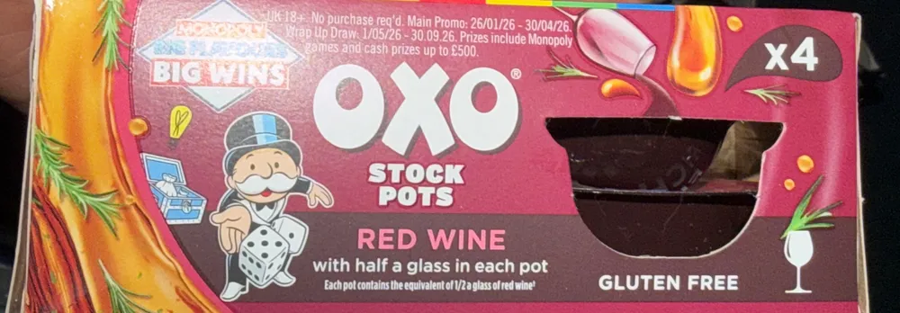 Stock pots Red Wine