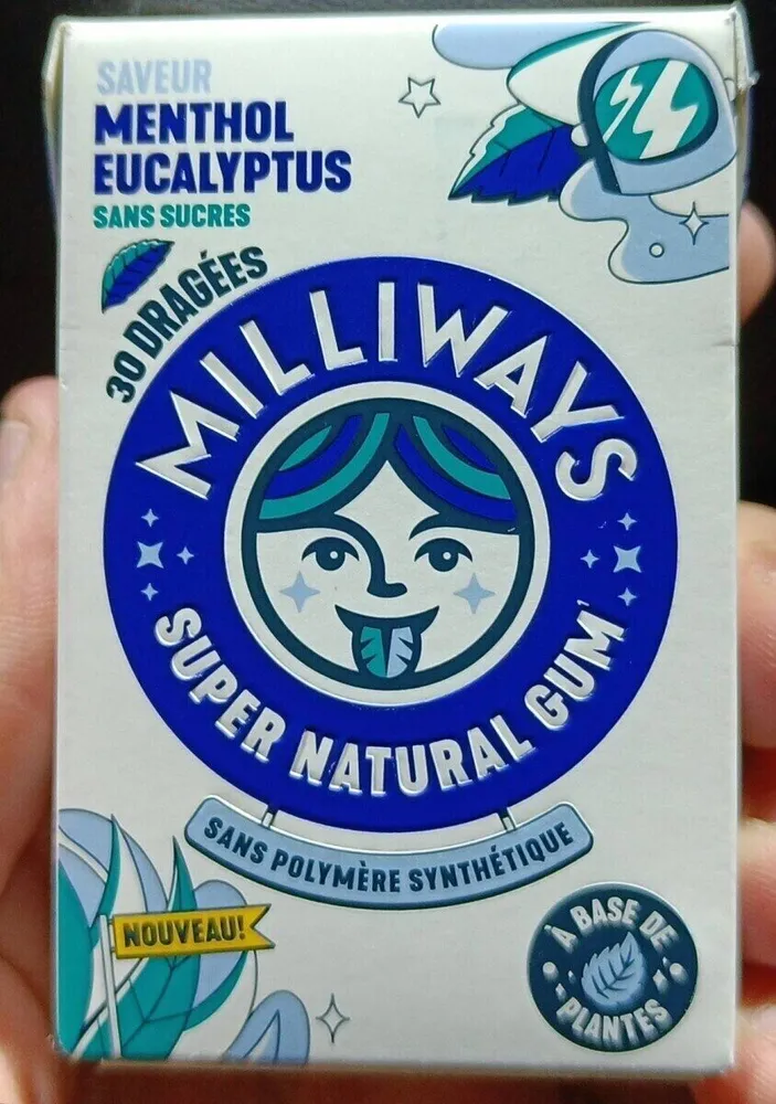 Super natural gum menthol eucalyptus
