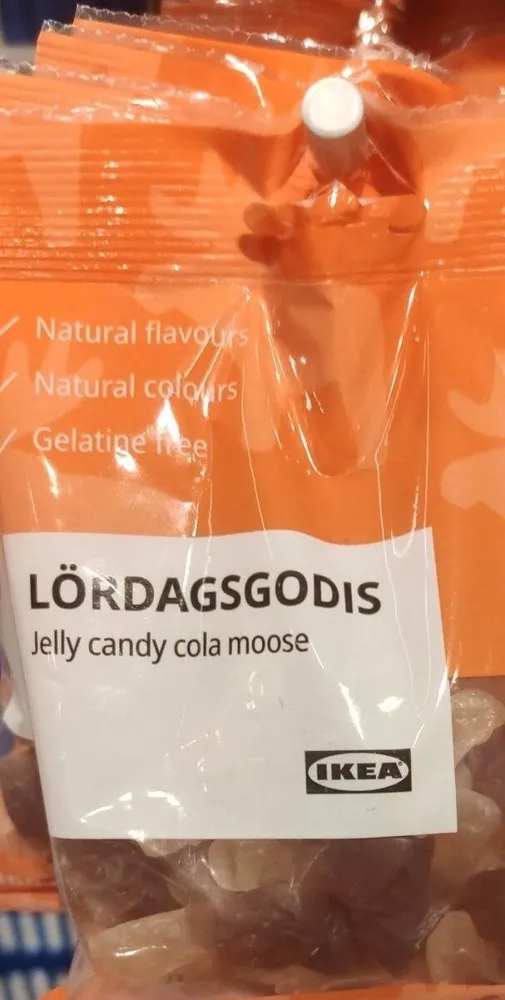 Lördagsgodis Jelly candy cola moose