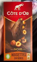 Chocolat Noir Noisettes entières