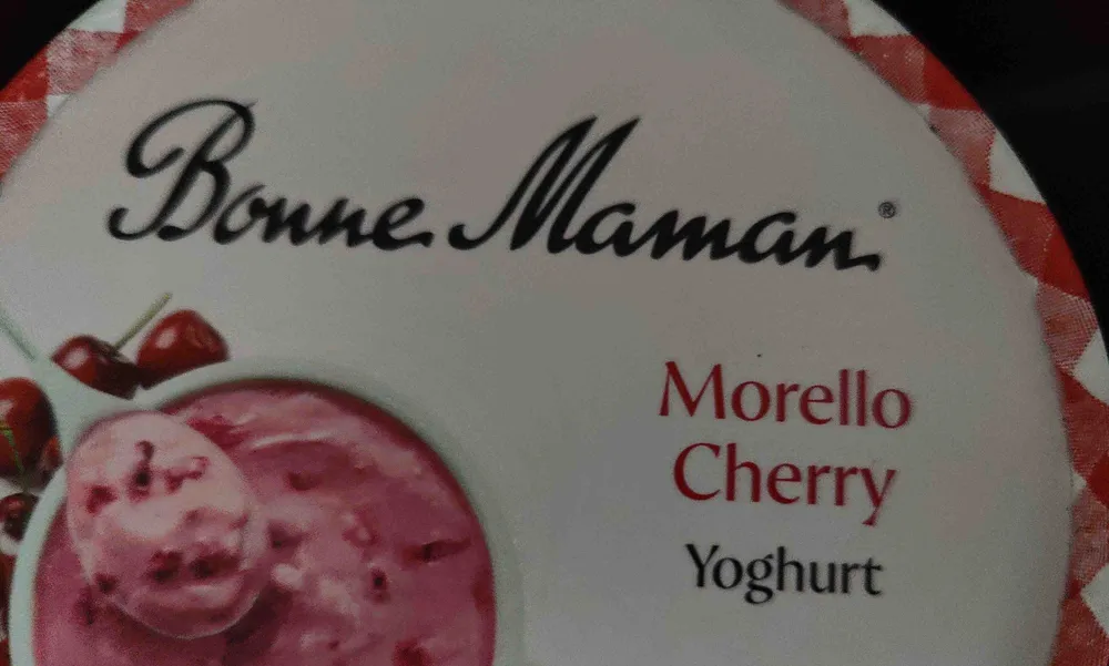 Morello cherry yoghurt