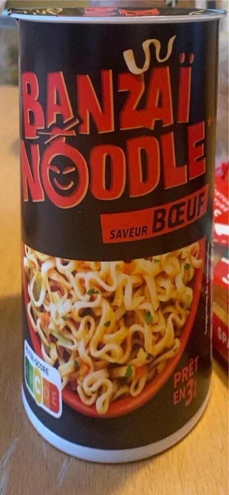 Nouille saveur boeuf