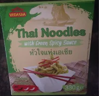 Thai noodles (with green spicy sauce )