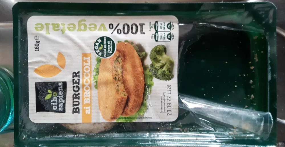 Burger ai broccoli