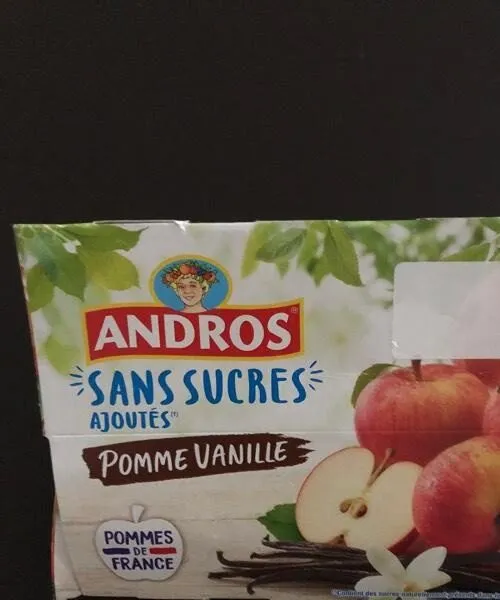 Compote pomme vanille