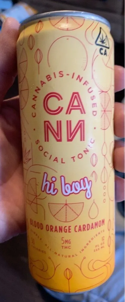 Blood Orange Cardamom Social Tonic