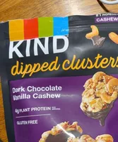 Kind dark chocolate, vanilla cashew