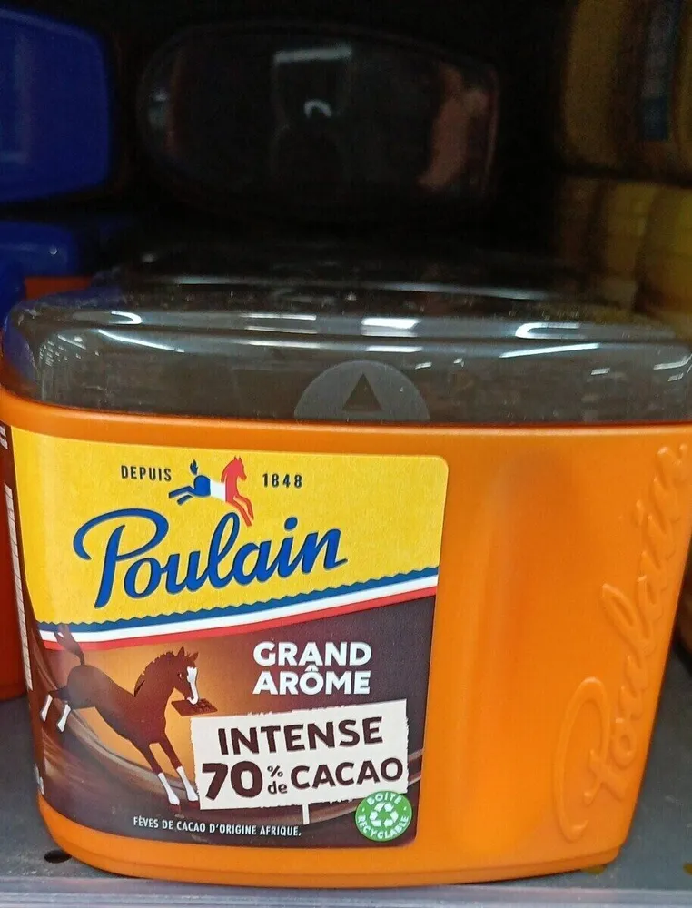 Grand arôme intense 70% cacao