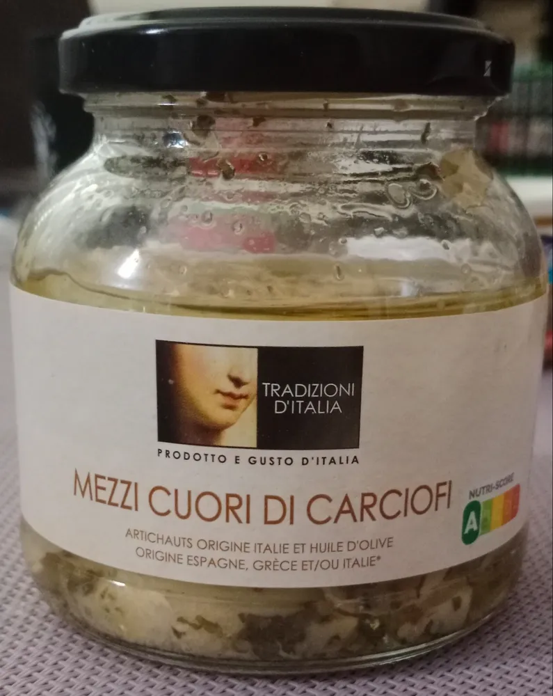 Mezzi cuori di carciofi