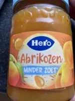 Abrikozen jam minder zoet