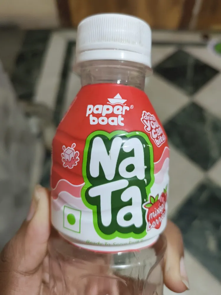 Paper boat NaTa mixed berries