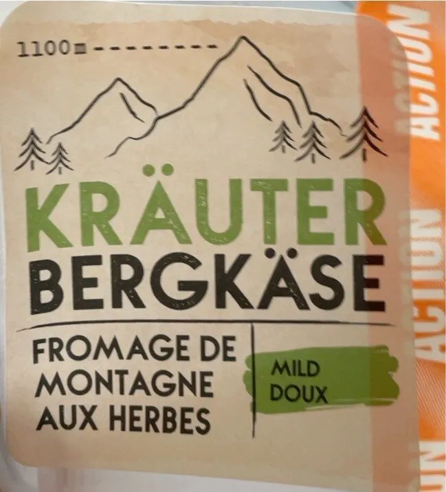 Fromage de montagne aux herbes