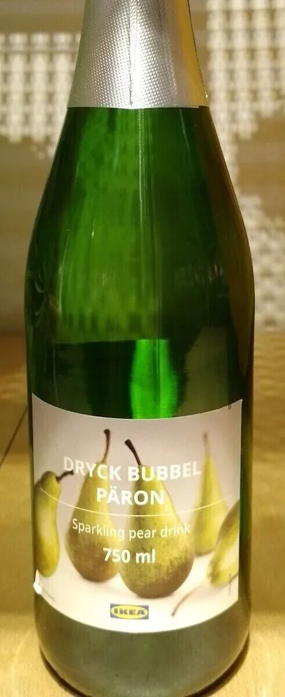 Dryck bubbel päron Boisson gazeuse de poire