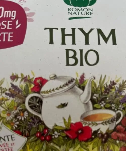 Tisane thym bio