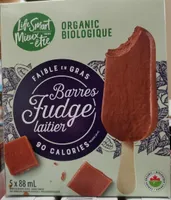Barres Fudge laitier