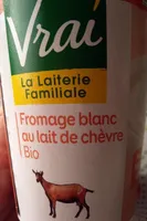 Fromage blanc au lait de chèvre