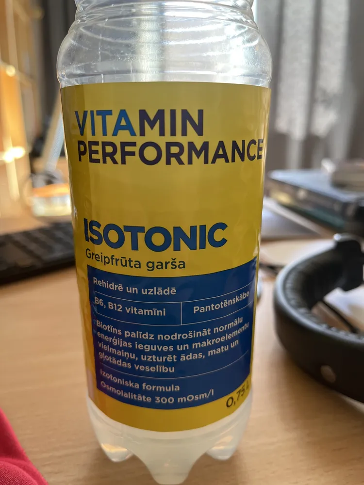 Isotonic greipfrūta garša