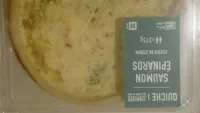 Quiche saumon épinards
