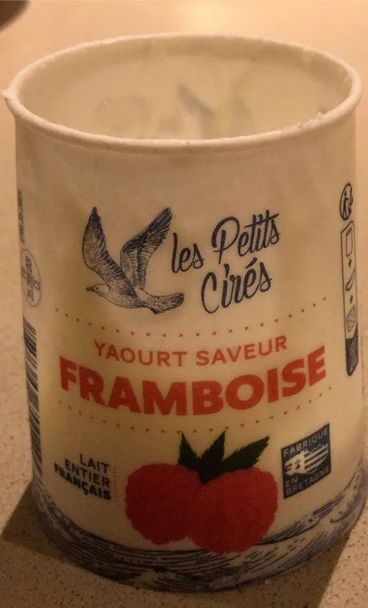 Yaourt saveur framboise