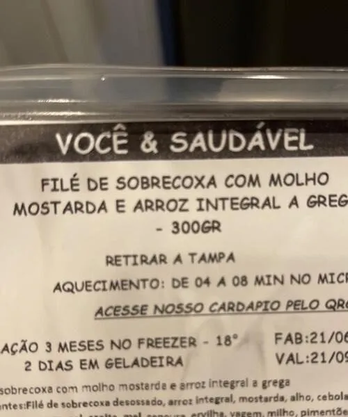 Filé Sobrecoxa arroz Integral