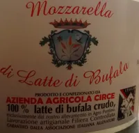 Mozzarella Di Latte Di Bufala