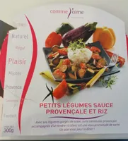 Petits légumes sauce provençale et riz