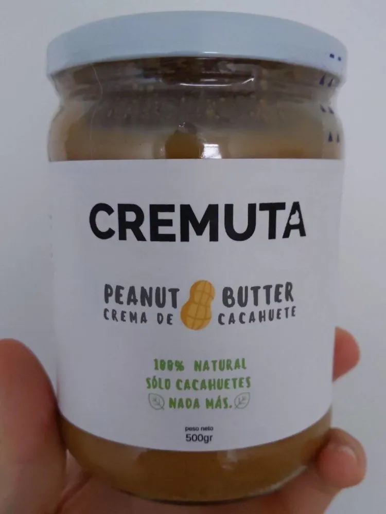 Cremuta - Crema de cacahuete natural
