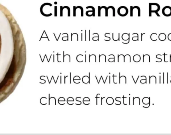 Cinnamon Roll Cookie