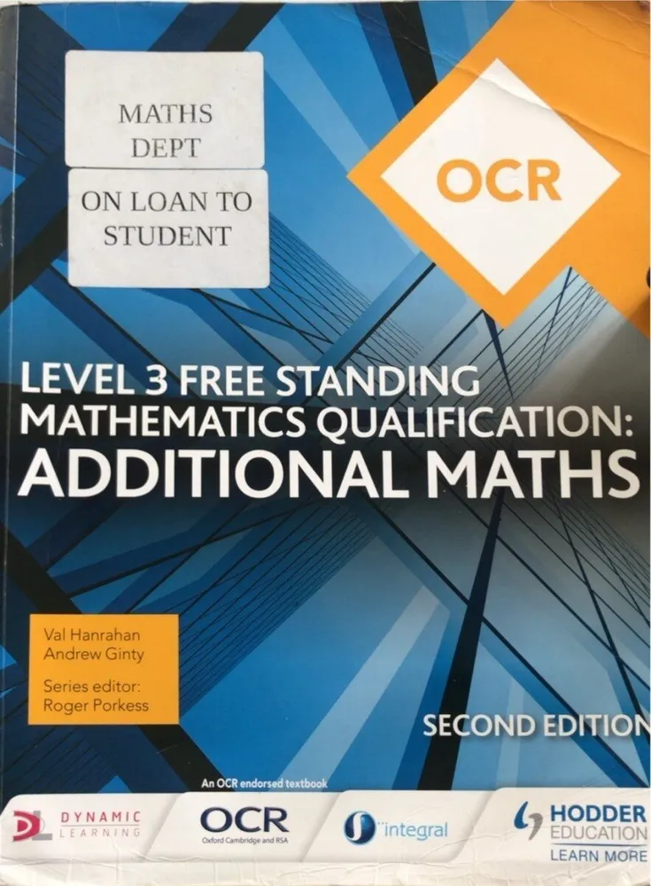 Level 3 FSMQ OCR Flavour