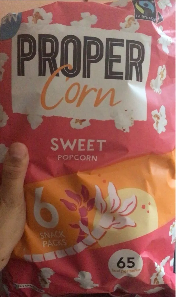 Proper popcorn