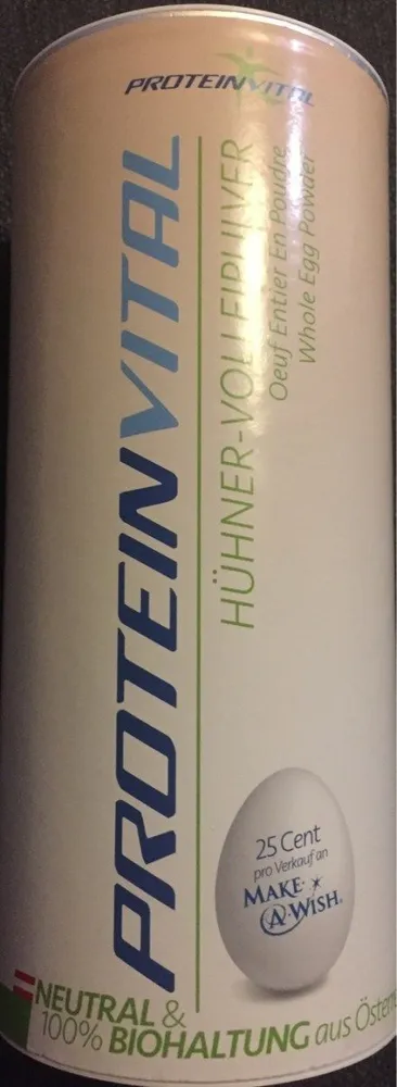 Oeuf entier en poudre