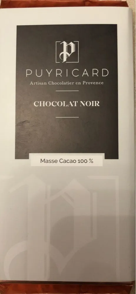Chocolat noir masse cacao 100