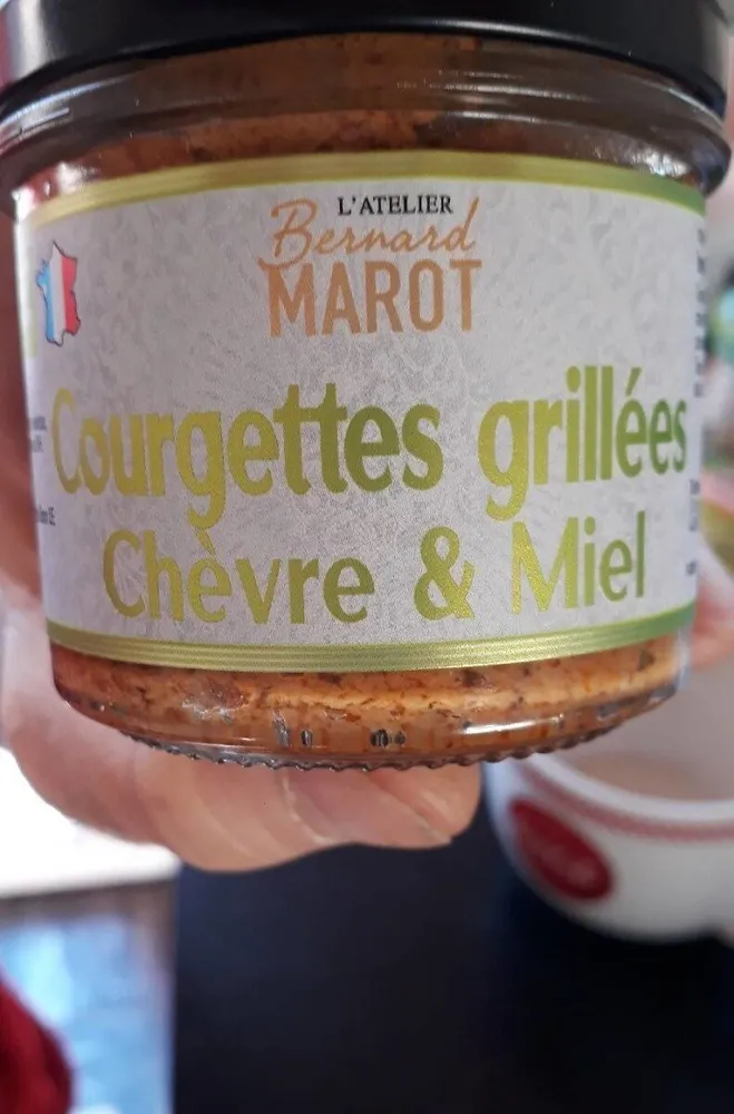 Courgettes grillées chèvre et miel