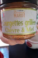 Courgettes grillées chèvre et miel