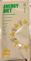 Energy diet saveur vanille