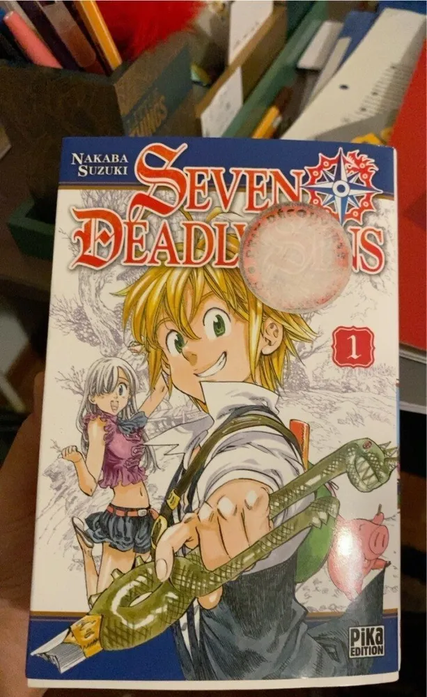 Seven deadly sins tome 1 ^_^