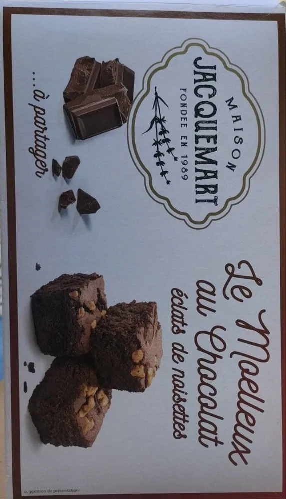 Le moelleux au chocolat éclats de noisettes