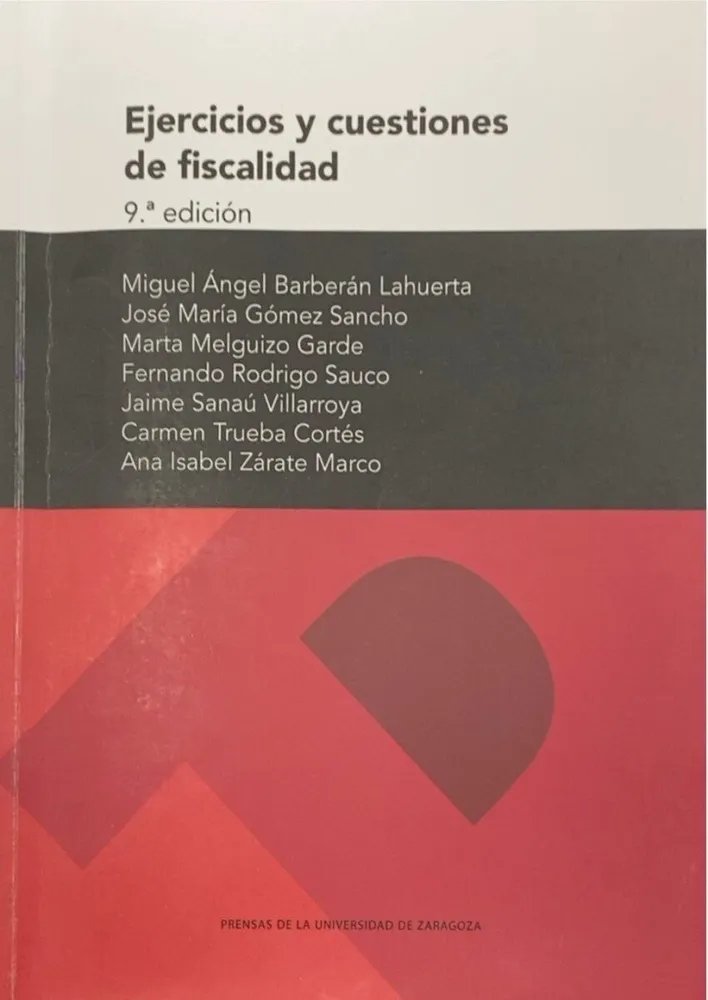 Ejercicios y cuestiones de fiscalidad