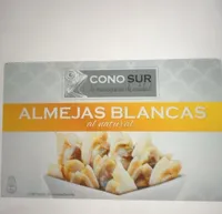 Almejas blancas al natural