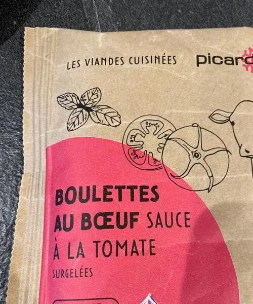 Boulettes au bœuf sauce à la tomate
